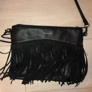 Black Tassel Pixie Mood Purse